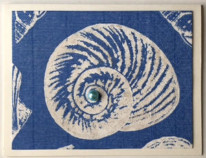 Tropical Impression Art Card (TI-0475) 5.5" W  x  4.25" H