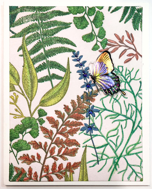 Tropical Impression Art Card (TI-0481) 4.25" W  x  5.5" H Tropical Impression Art Card (TI-0481) 4.25" W  x  5.5" H