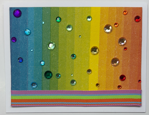 Tropical Impression Art Card (TI-0507) 5.5" W  x  4.25" H