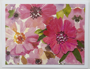 Tropical Impression Art Card (TI-0509) 5.5" W  x  4.25" H