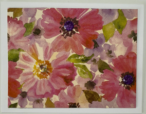 Tropical Impression Art Card (TI-0519) 5.5" W  x  4.25" H