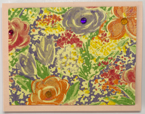 Tropical Impression Art Card (TI-0523) 5.5" W  x  4.25" H