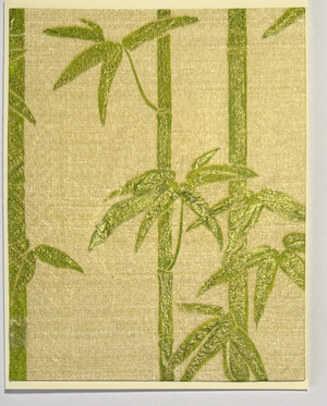 x-Sold-Art-Tropical Impression Art Card (TI-0527a) 4.25" W  x  5.5" H