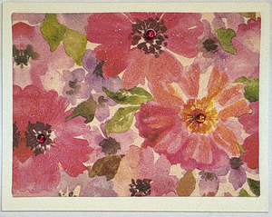 Tropical Impression Art Card (TI-0529) 5.5" W  x  4.25" H