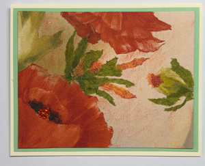 Tropical Impression Art Card (TI-0604) 5.5" W  x  4.25" H