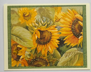 Tropical Impression Art Card (TI-0609) 5.5" W  x  4.25" H