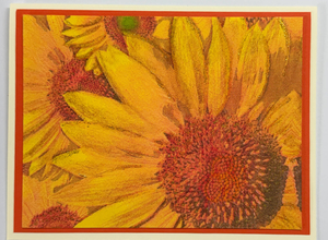 x-Sold-Art-Tropical Impression Art Card (TI-0610) 5.5" W  x  4.25" H