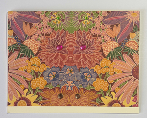 Tropical Impression Art Card (TI-0618) 4.25" W  x  5.5" H