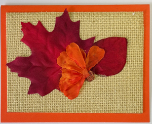 x-Sold-Art-Tropical Impression Art Card (TI-0619) 5.5" W  x  4.25" H