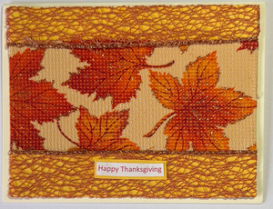 x-Sold-Art-Tropical Impression Art Card (TI-0621) 5.5" W  x  4.25" H