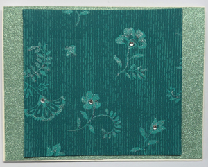 Tropical Impression Art Card (TI-0636) 5.5" W  x  4.25" H