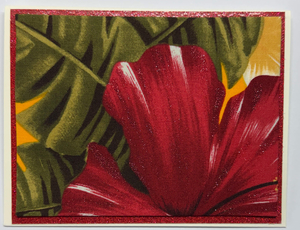 Tropical Impression Art Card (TI-0639) 5.5" W  x  4.25" H