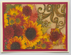 Tropical Impression Art Card (TI-0643) 5.5" W  x  4.25" H