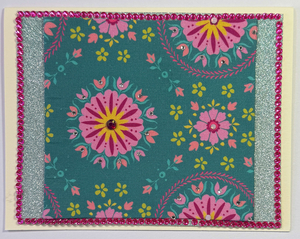 Tropical Impression Art Card (TI-0654) 5.5" W  x  4.25" H