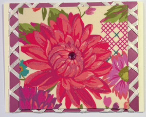 Tropical Impression Art Card (TI-0655) 5.5" W  x  4.25" H