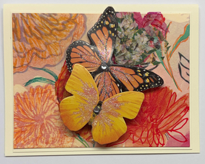 Tropical Impression Art Card (TI-0661) 5.5" W  x  4.25" H