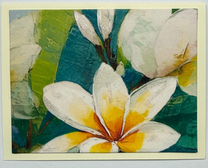 x-Sold-Art-Tropical Impression Art Card (TI-0666) 5.5" W  x  4.25" H