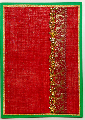 Sold - Use "Contact Linda" to order a similar work. Large Format Art Card (LF-0273) 5" W  x  7" H