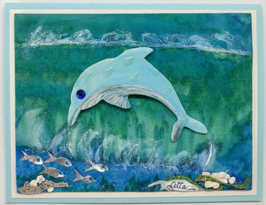 One Of A Kind Art Card (OK-7536) 5.5" W  x  4.25" H One Of A Kind Art Card (OK-7536) 5.5" W  x  4.25" H